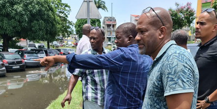 INONDATIONS : Guy LOSBAR aux côtés des communes touchées