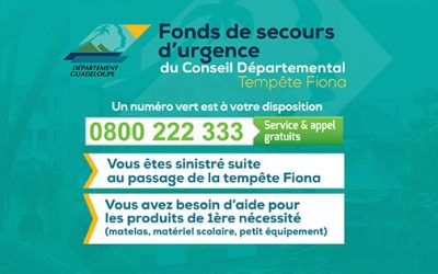 Tempête Fiona : Le Conseil Départemental répond aux urgences