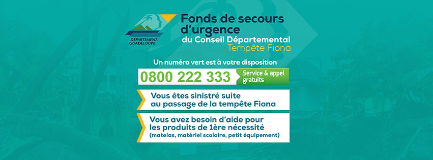 Tempête Fiona : Le Conseil Départemental répond aux urgences