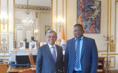Le Président LOSBAR a rencontré Jawed ASHRAF, Ambassadeur de l’Inde en France