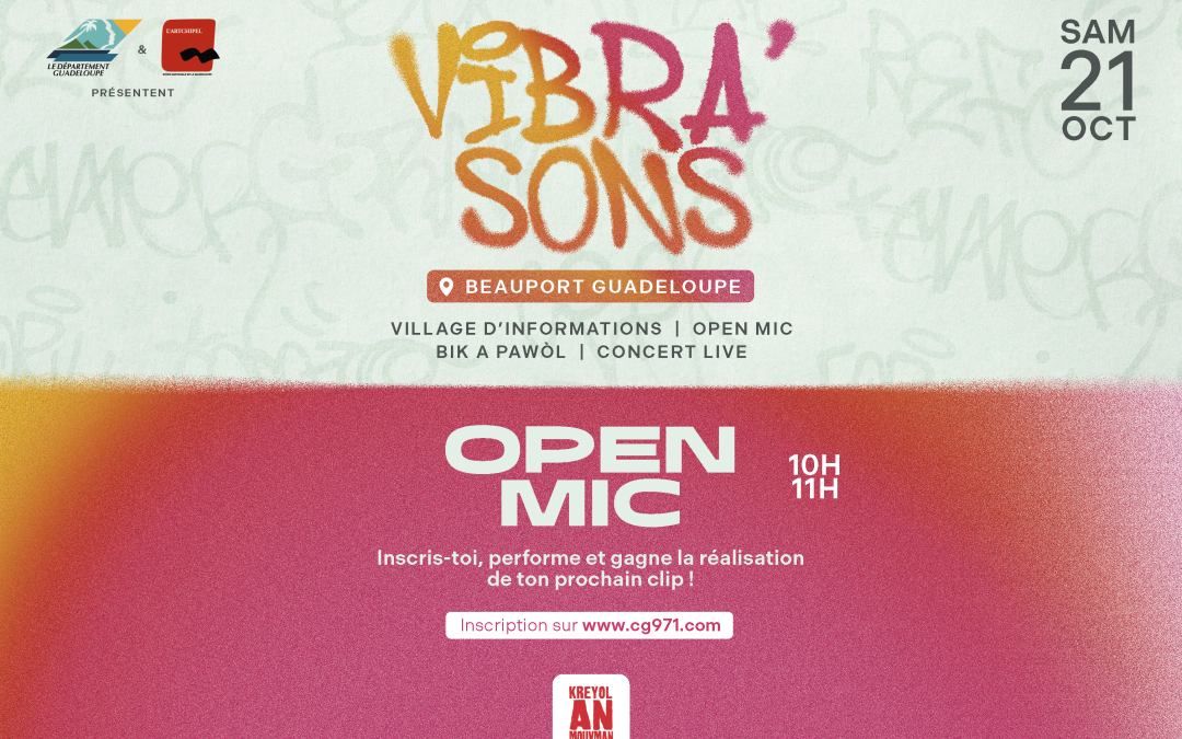 Vibra’son: Compétition Open Mic