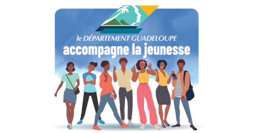 Le Département Guadeloupe accompagne la jeunesse