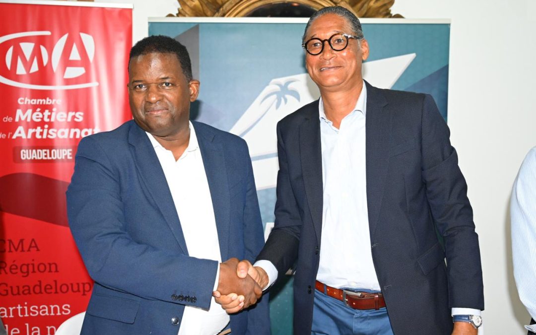 Signature de la convention « Nouveau départ » entre le Département Guadeloupe et la Chambre des Métiers et de l’Artisanat