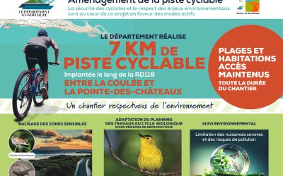 Aménagement de la piste cyclable de la RD118 : Début des travaux ce lundi 18 mars