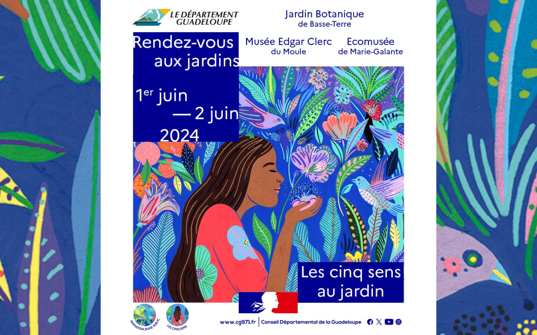 21e édition des Rendez-vous aux jardins, sur le thème : les cinq sens au jardin