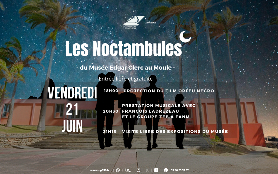 Les noctambules du musée Edgar Clerc 2024
