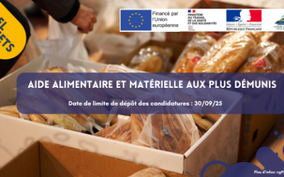 AAP: Aide alimentaire et matérielle aux plus démunis