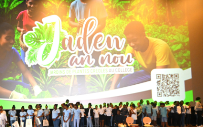 JADEN AN NOU : Cérémonie de remise des prix du concours du plus beau jardin de plantes créoles dans les collèges