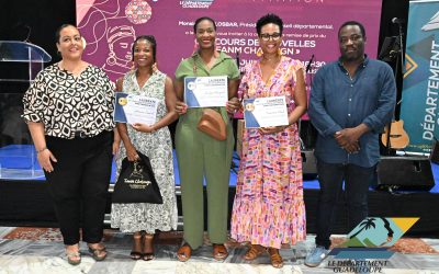 Cérémonie de remise de prix du concours de nouvelles « Fanm chatengn »