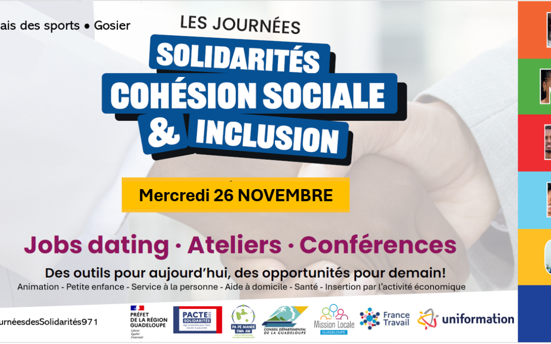 4ᵉ Journées Solidarités, Cohésion Sociale et Inclusion