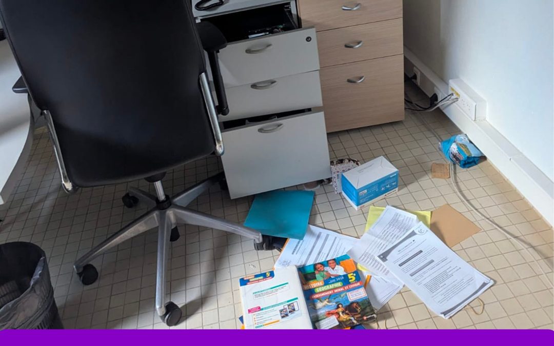 ̀Actes de vandalisme au collège de Grand Camp : Guy LOSBAR exprime son indignation