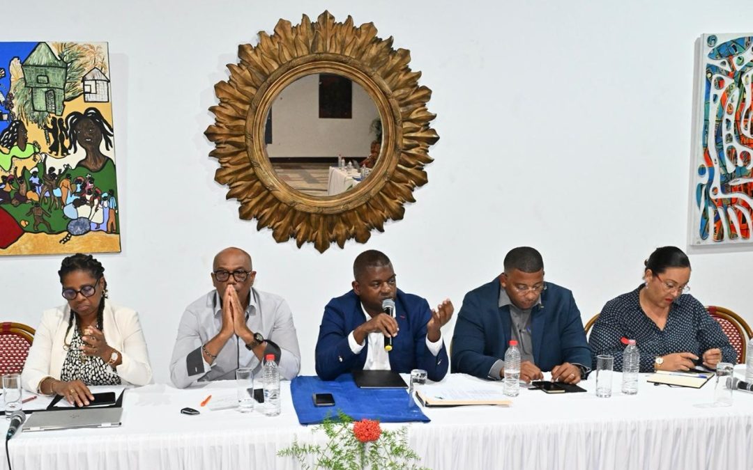 Congrès sur l’eau : la commission ad hoc reçoit les partis politiques de Guadeloupe