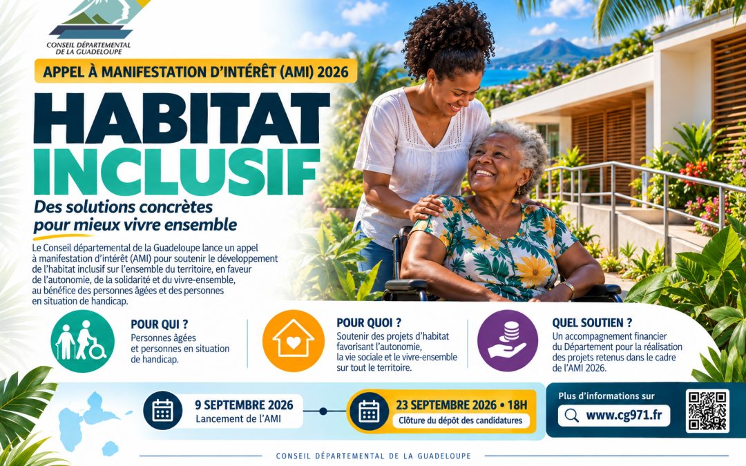 Habitat inclusif en Guadeloupe : un projet de vie pour l’autonomie