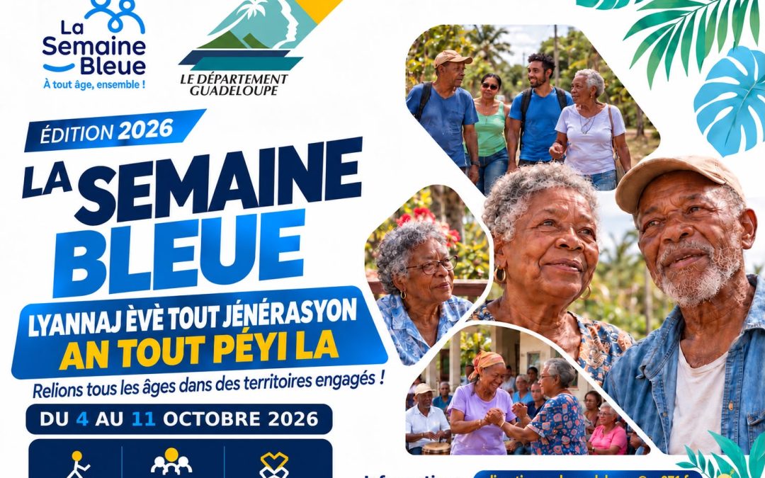 Semaine Bleue 2026 : « An nou lyanné èvè gran moun ! »